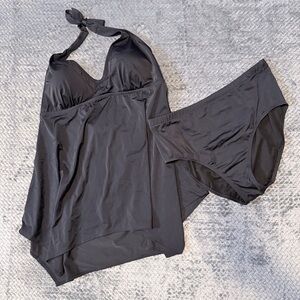 Swimsuits For All Tropiculture Tankini Two Piece Swimsuit size 20